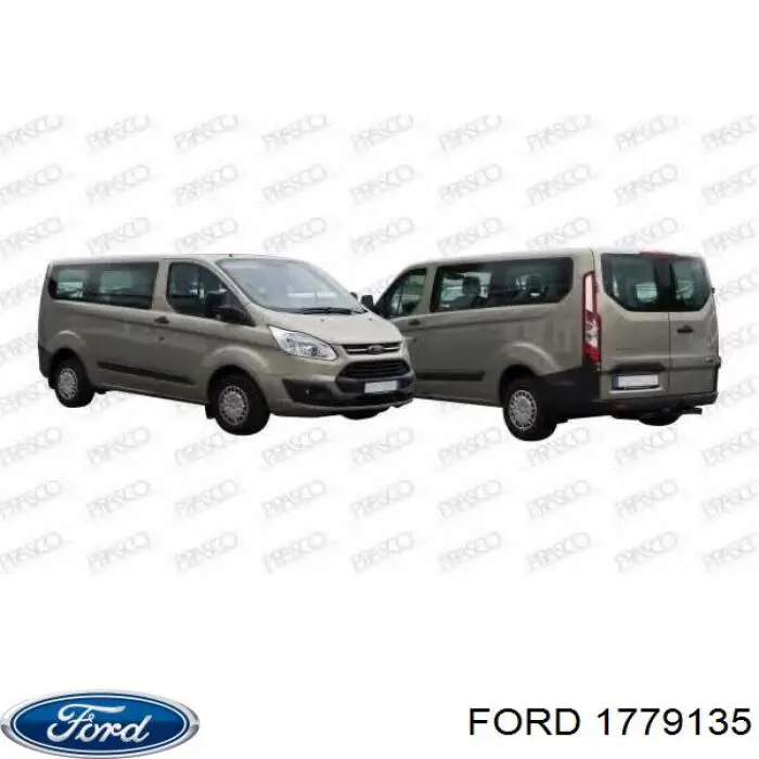 Zderzak przedni, górna część Ford 1779135 cena, od 245,72 USD