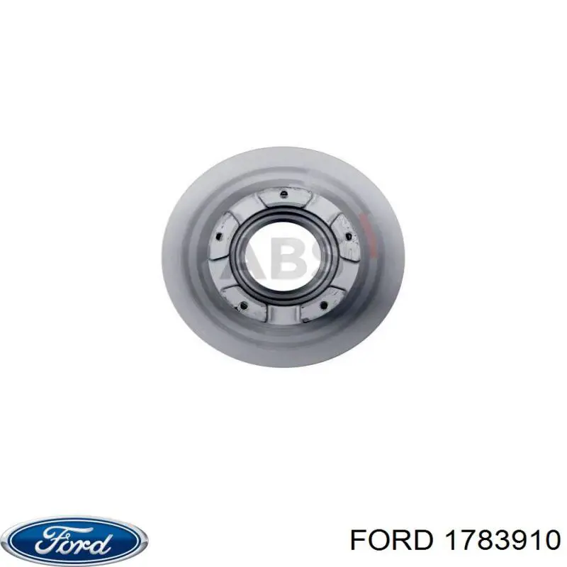 Do koszyka 1783910 Ford Tarcza hamulcowa tylna