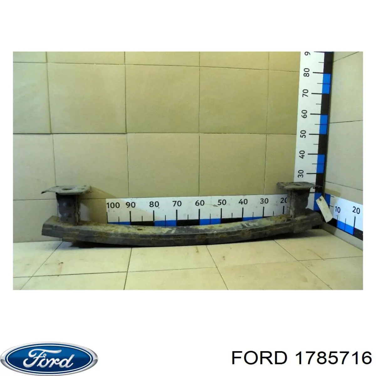 Do koszyka 1785716 Ford Wzmocnienie zderzaka tylnego