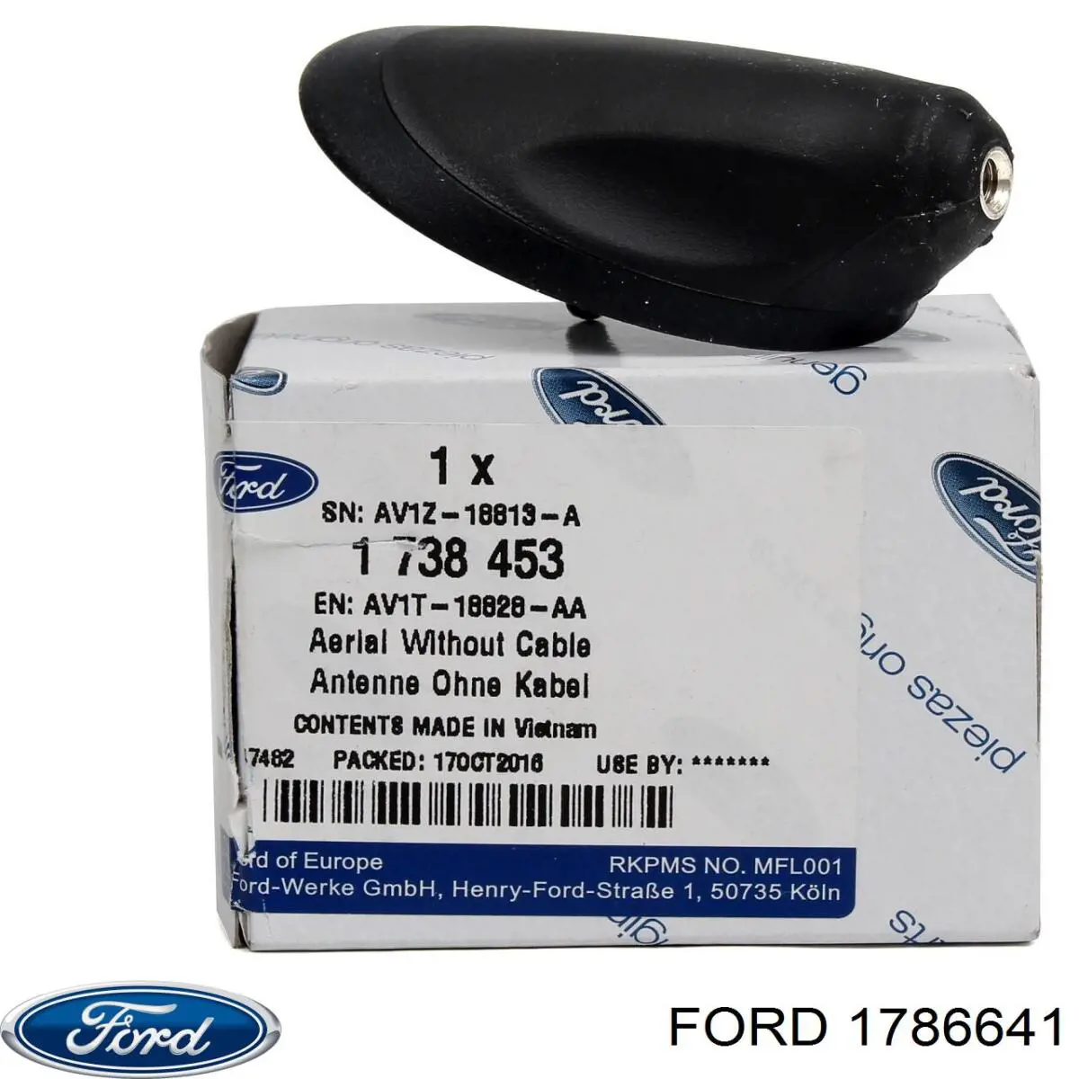 1786641 Ford Lusterko wsteczne lewe