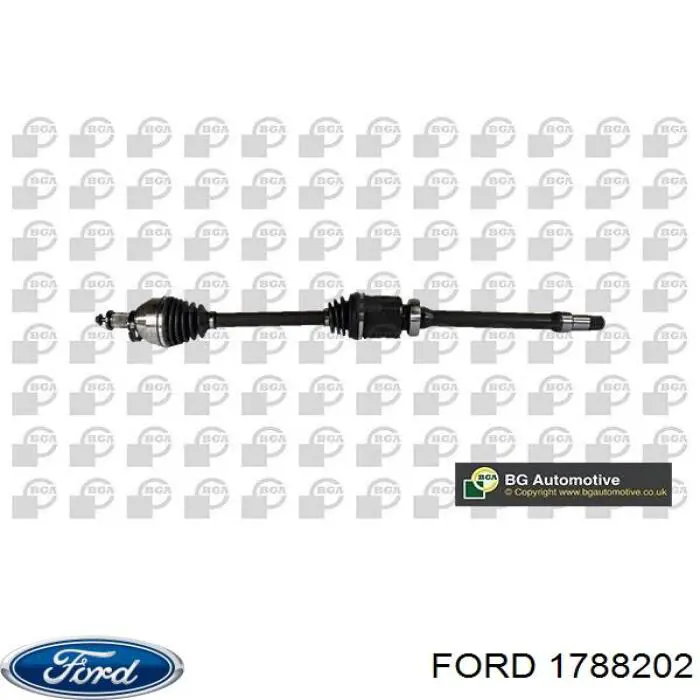 Do koszyka 6G913B436FE Ford Półoś napędowa przednia prawa