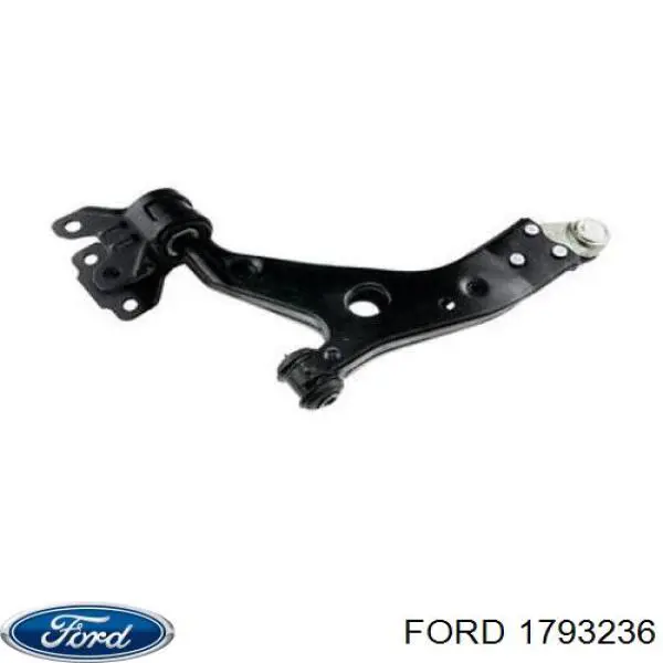 Do koszyka 1793236 Ford Wahacz zawieszenia przedniego dolny prawy