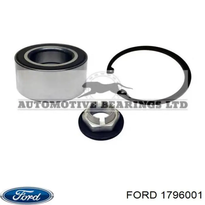 Do koszyka 1796001 Ford Łożysko piasty przedniej