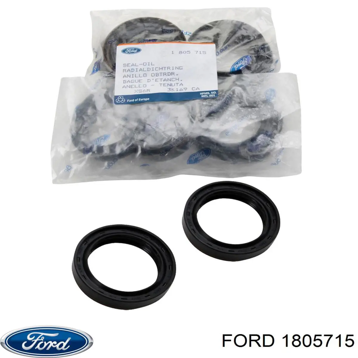 Uszczelniacz półosi mostu przedniego 1805715 Ford