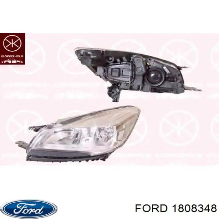 1808348 Ford reflektor prawy