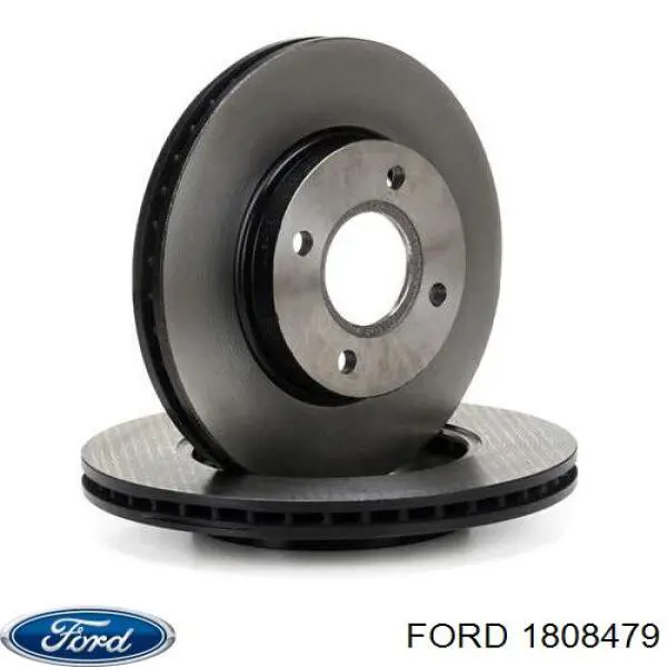 1808479 Ford Tarcza hamulcowa przednia
