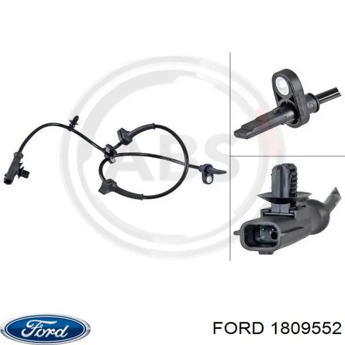 1809552 Ford Czujnik ABS przedni