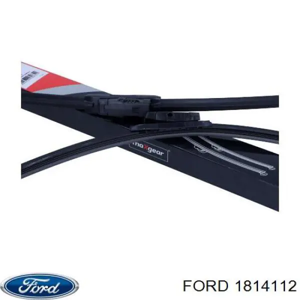 Do koszyka 1814112 Ford Pióro wycieraczki szyby przedniej, zestaw (2 szt.)