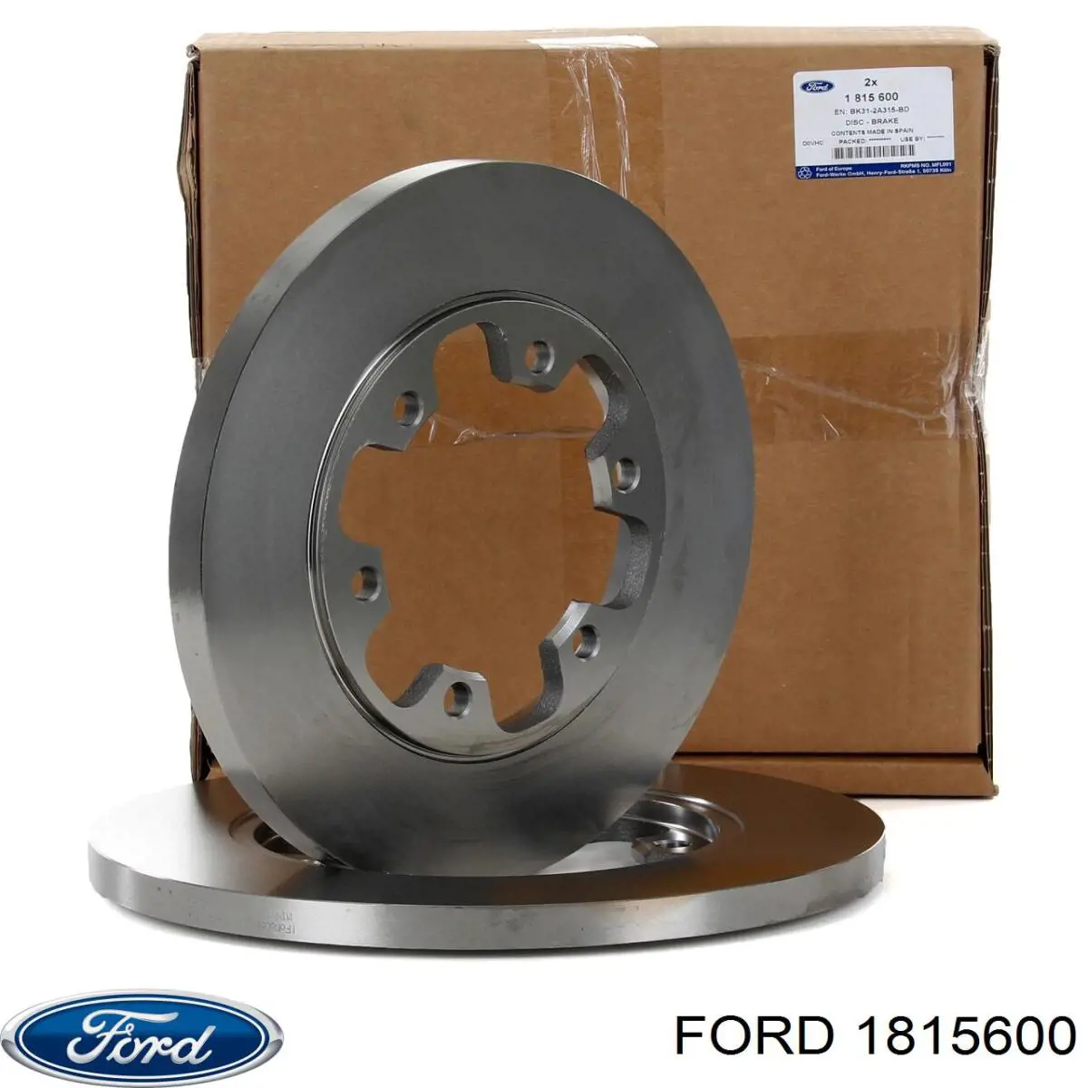Tarcza hamulcowa tylna Ford 1815600 cena, od 58,66 USD