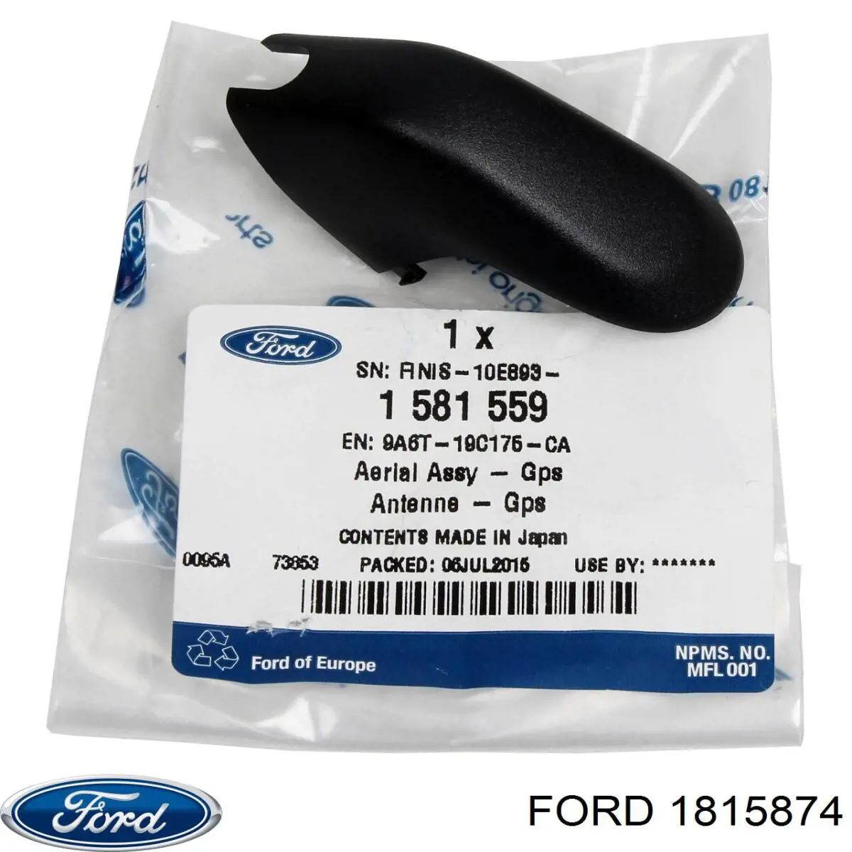 1815874 Ford Maska silnika