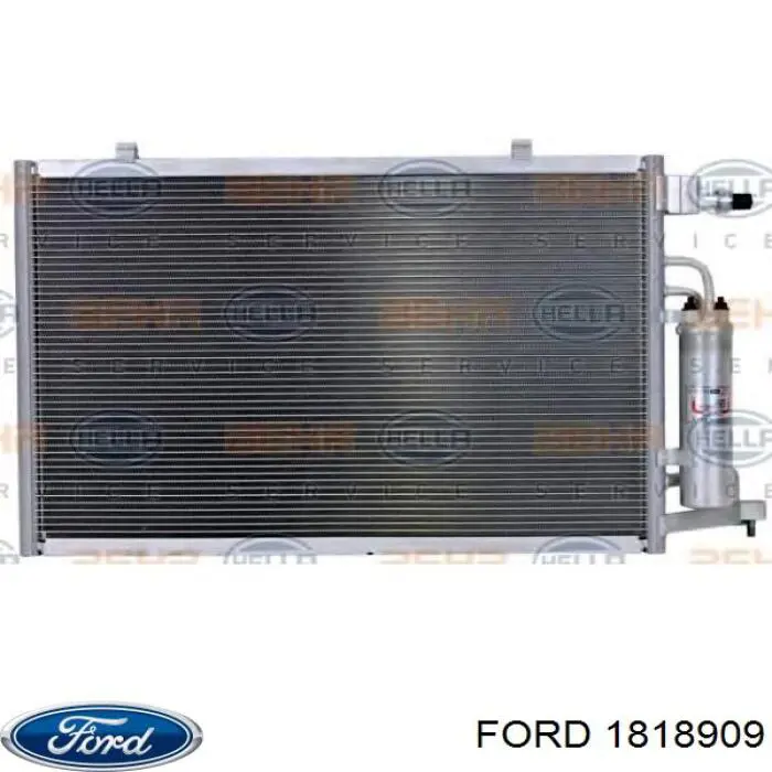 Chłodnica klimatyzacji Ford 1818909 cena, od 124,04 USD