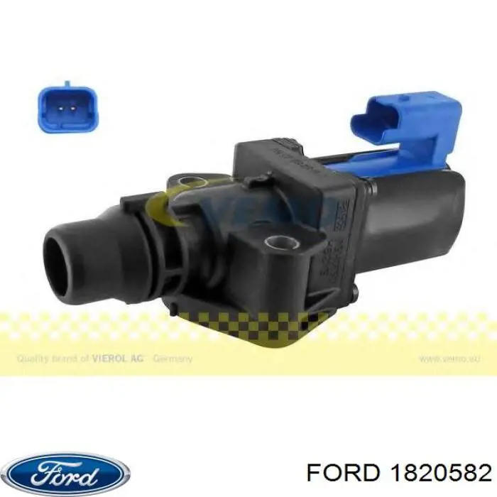 1820582 Ford Zawór nagrzewnicy (ogrzewacza)