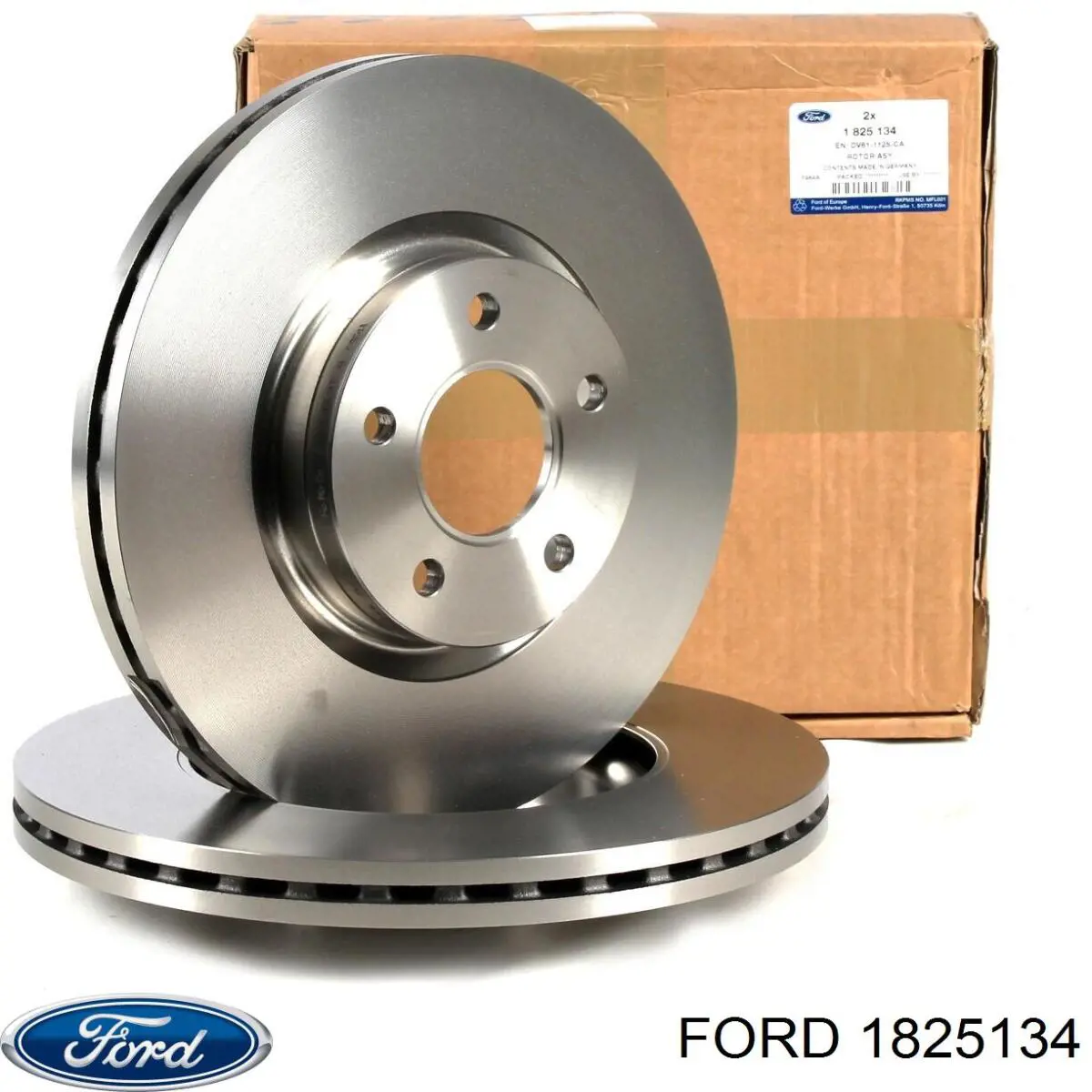 1825134 Ford Tarcza hamulcowa przednia