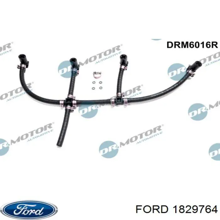 1829764 Ford Rurka paliwa, zwrotna od wtryskiwaczy