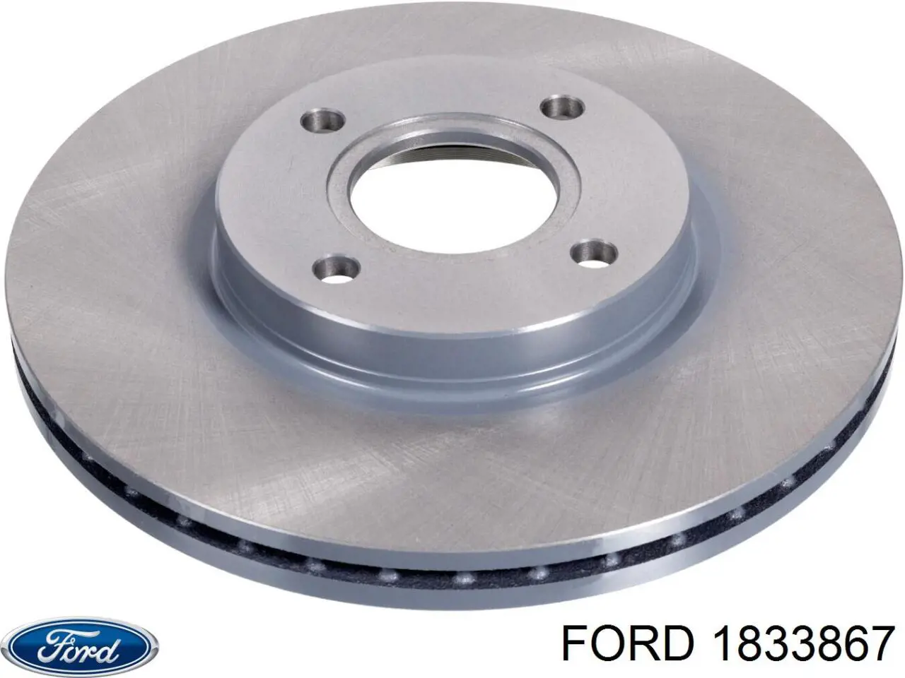 Tarcza hamulcowa przednia 1833867 Ford