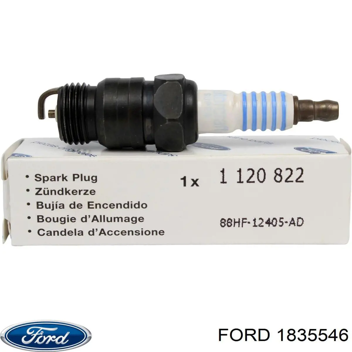 Do koszyka 1835546 Ford Świeca zapłonowa