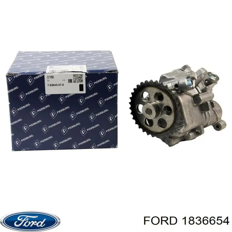 Do koszyka 1836654 Ford Pompa oleju