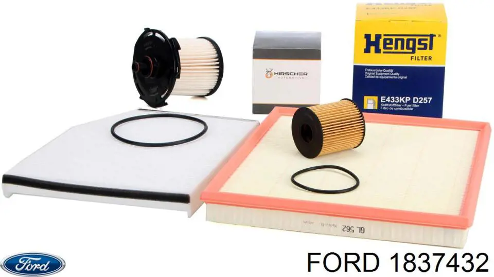 1837432 Ford Obudowa filtra paliwa