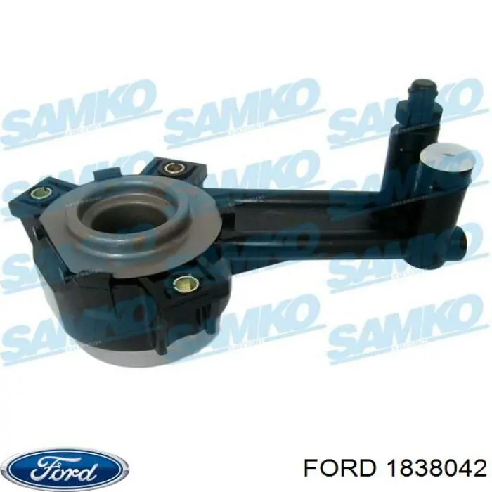 Do koszyka 1838042 Ford Cylinder roboczy sprzęgła (wysprzęglik) w komplecie z łożyskiem wyciskowym