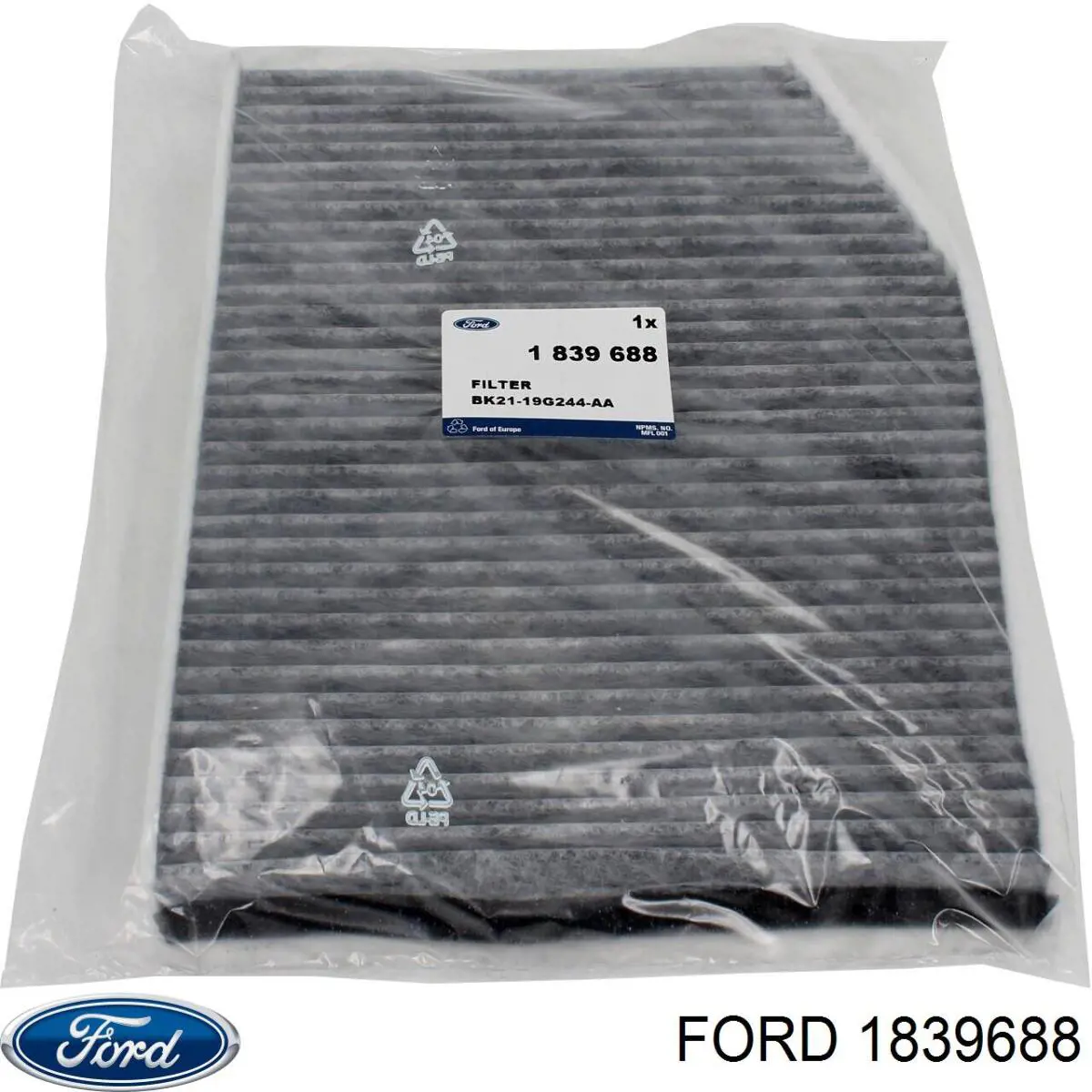 1839688 Ford Filtr kabiny