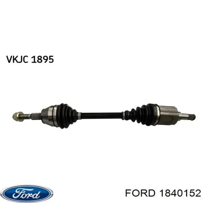 Do koszyka 1686592 Ford Półoś napędowa przednia lewa
