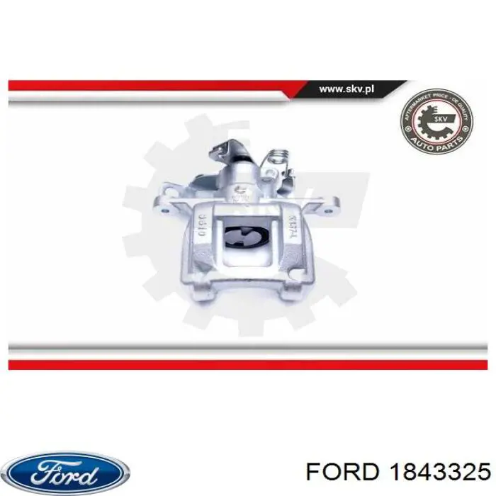 1843325 Ford Zacisk hamulcowy tylny lewy