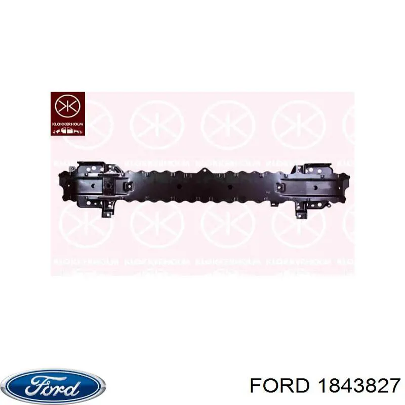 Wzmocnienie zderzaka przedniego Ford 1843827 cena, od 71,48 USD