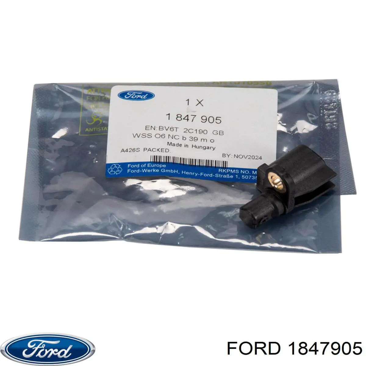 1847905 Ford czujnik abs tylny