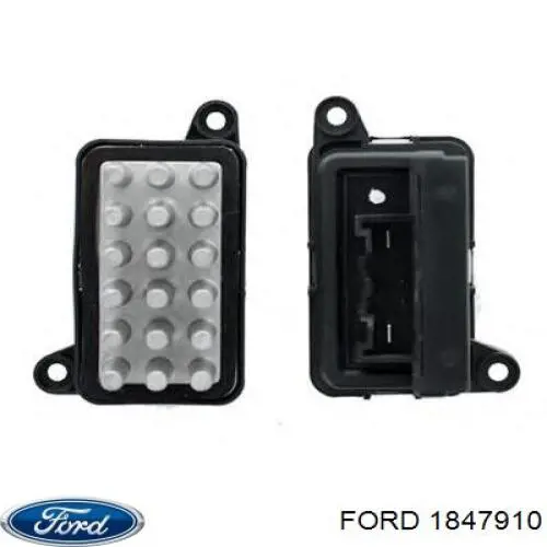 1847910 Ford Rezystor wentylatora nagrzewnicy (ogrzewacza kabiny)