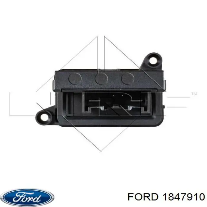 Rezystor wentylatora nagrzewnicy (ogrzewacza kabiny) Ford 1847910 cena, od 47,62 USD
