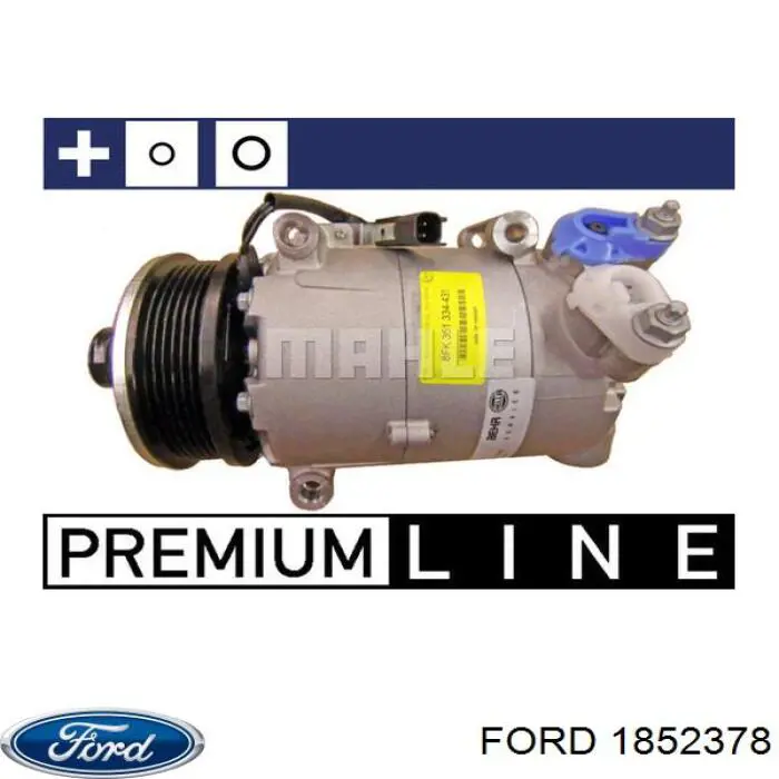 1852378 Ford Sprężarka klimatyzacji