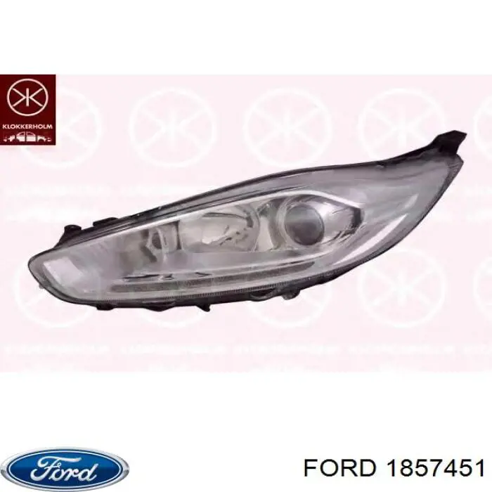 Reflektor lewy Ford 1857451 cena, od 295,53 USD