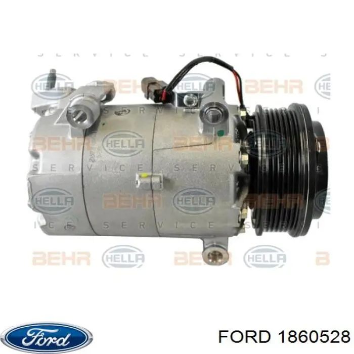 Sprężarka klimatyzacji Ford 1860528 cena, od 185,58 USD