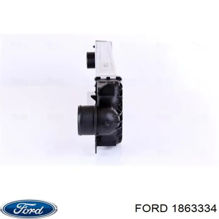 Do koszyka 1863334 Ford Chłodnica intercoolera