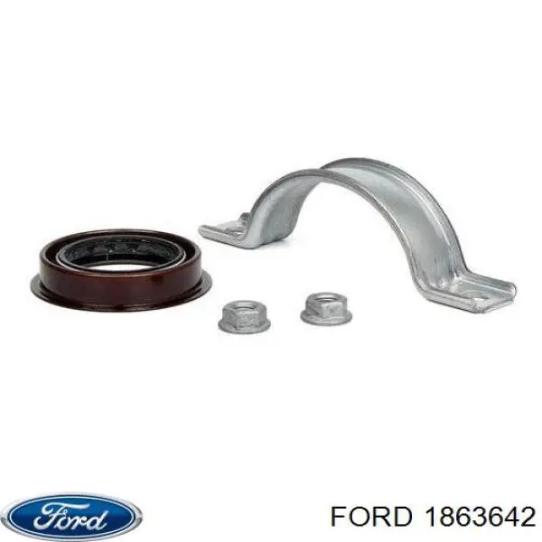 Do koszyka 1863642 Ford Uszczelniacz półosi prawej mostu przedniego