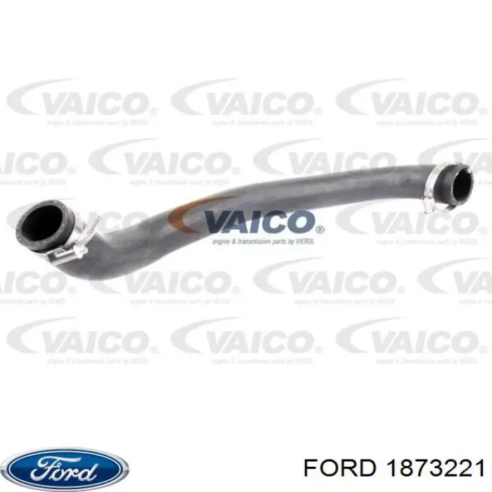 Przewód (króciec) intercoolera CV616C646AK Ford