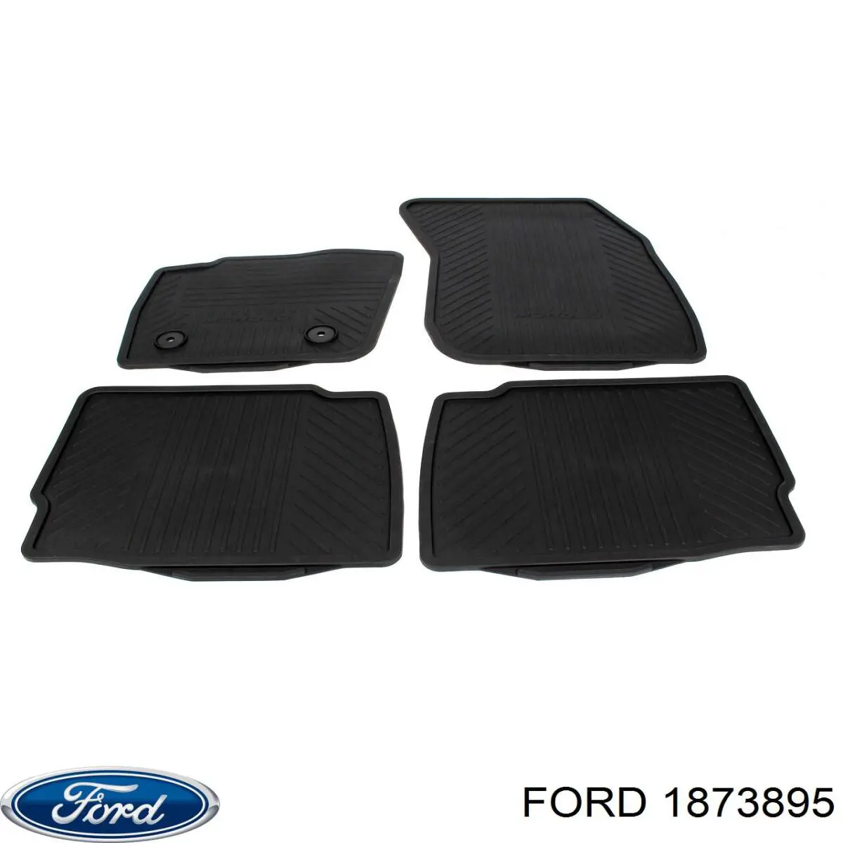 1873895 Ford Dywaniki przód+tył, komplet