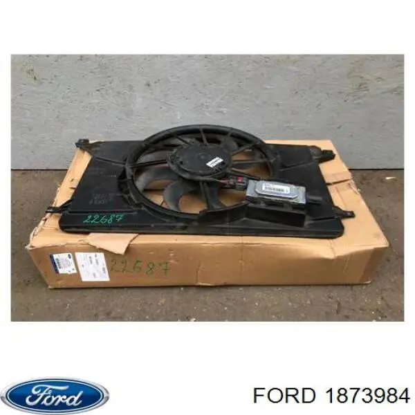 Wentylator elektryczny układu chłodzenia kompletny (silnik+wirnik) Ford 1873984 cena, od 120,27 USD