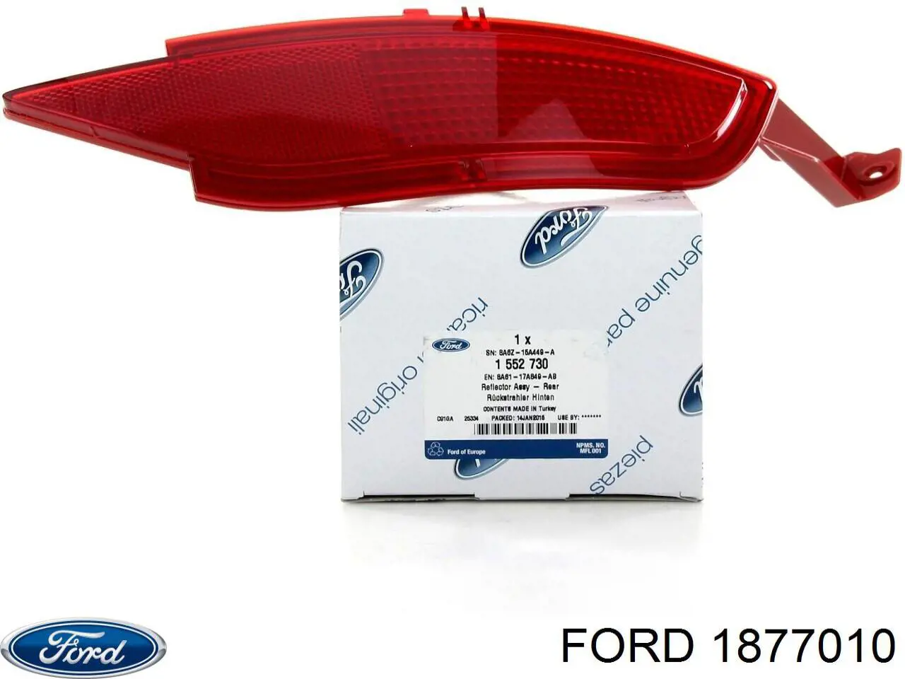 Do koszyka 1877010 Ford Lampa zespolona tylna prawa