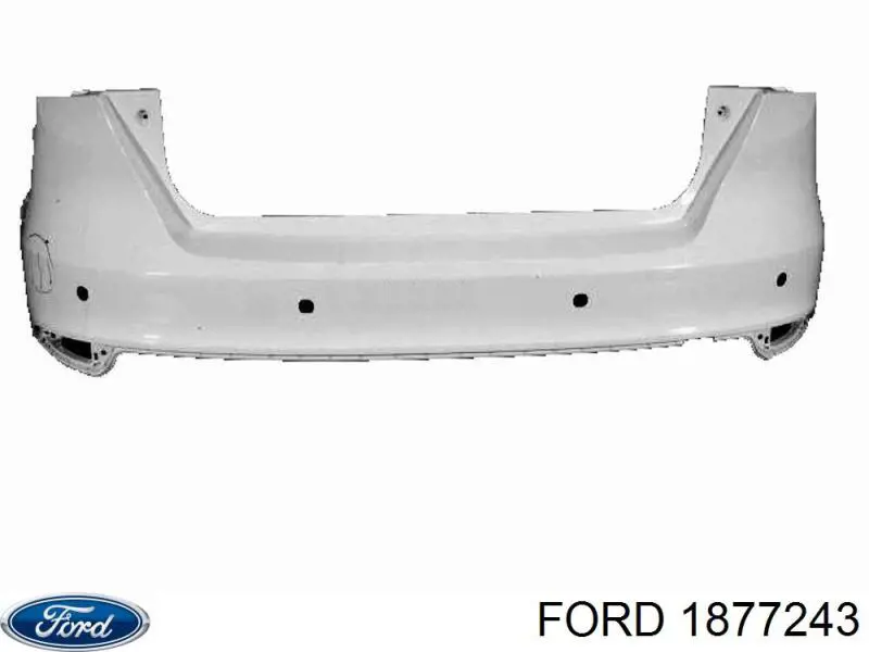 1877243 Ford Zderzak tylny