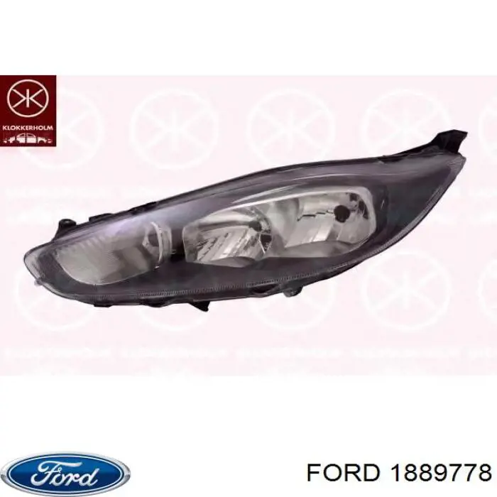 1889778 Ford Reflektor prawy