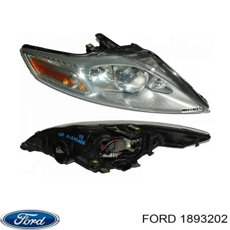 1893202 Ford Reflektor prawy
