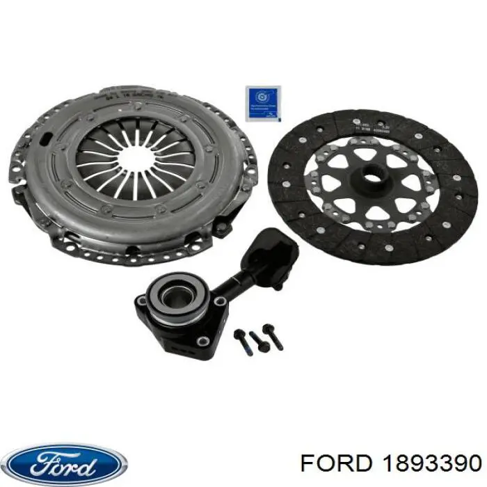 1893390 Ford Zestaw sprzęgła (3 części)