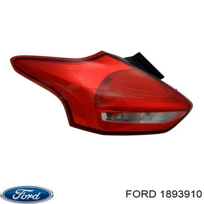 Lampa zespolona tylna lewa Ford F1EB13405BE cena, od 125,39 USD