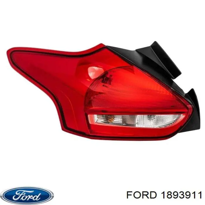 F1EB13405CE Ford Lampa zespolona tylna lewa