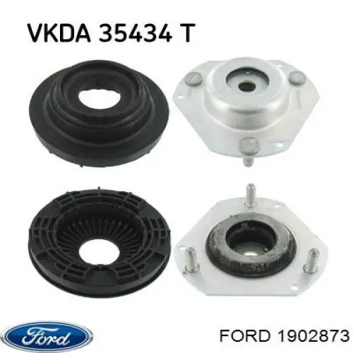 Łożysko podporowe amortyzatora przedniego Ford 1902873 cena, od 17,56 USD