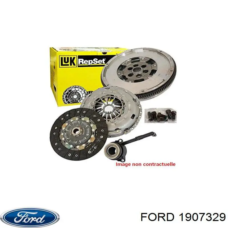 Do koszyka 1907329 Ford Zestaw sprzęgła (3 części)