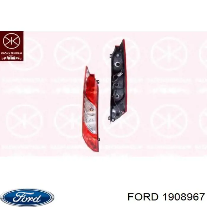 1908967 Ford Lampa zespolona tylna prawa