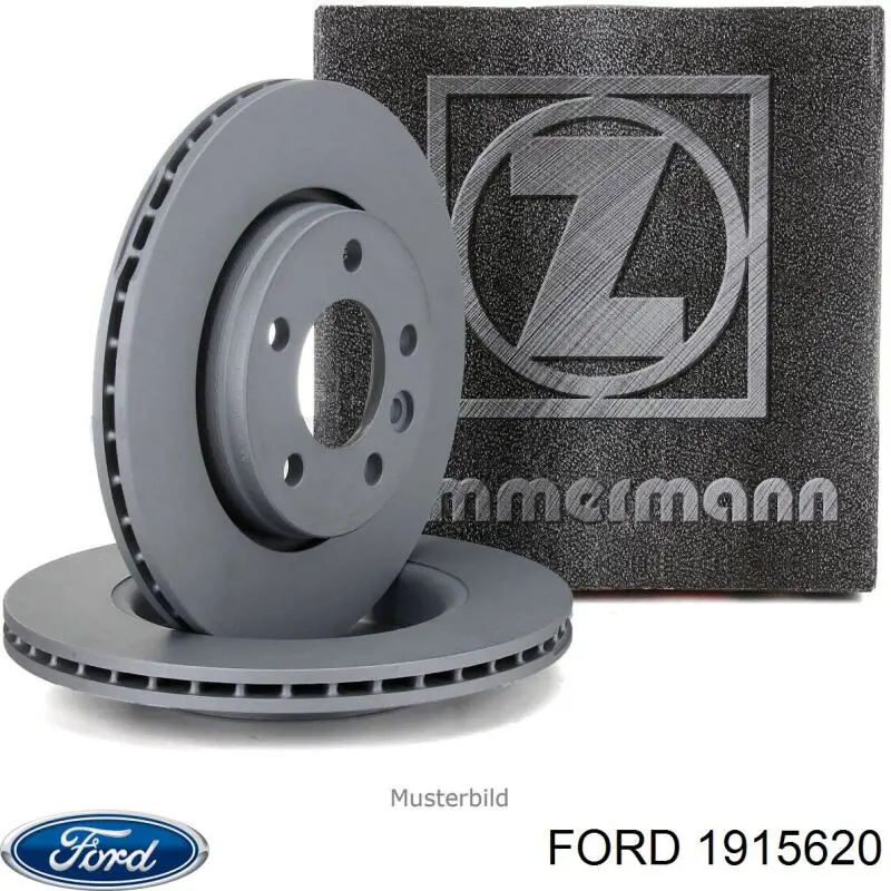 Tarcza hamulcowa przednia KR3Z1125J Ford