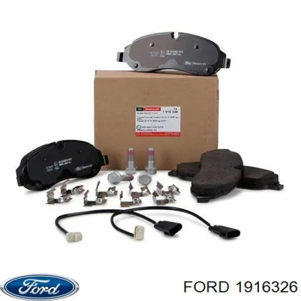 Klocki hamulcowe przednie tarczowe Ford 1916326 cena, od 36,15 USD
